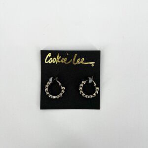 cookie lee genuine crystal earring